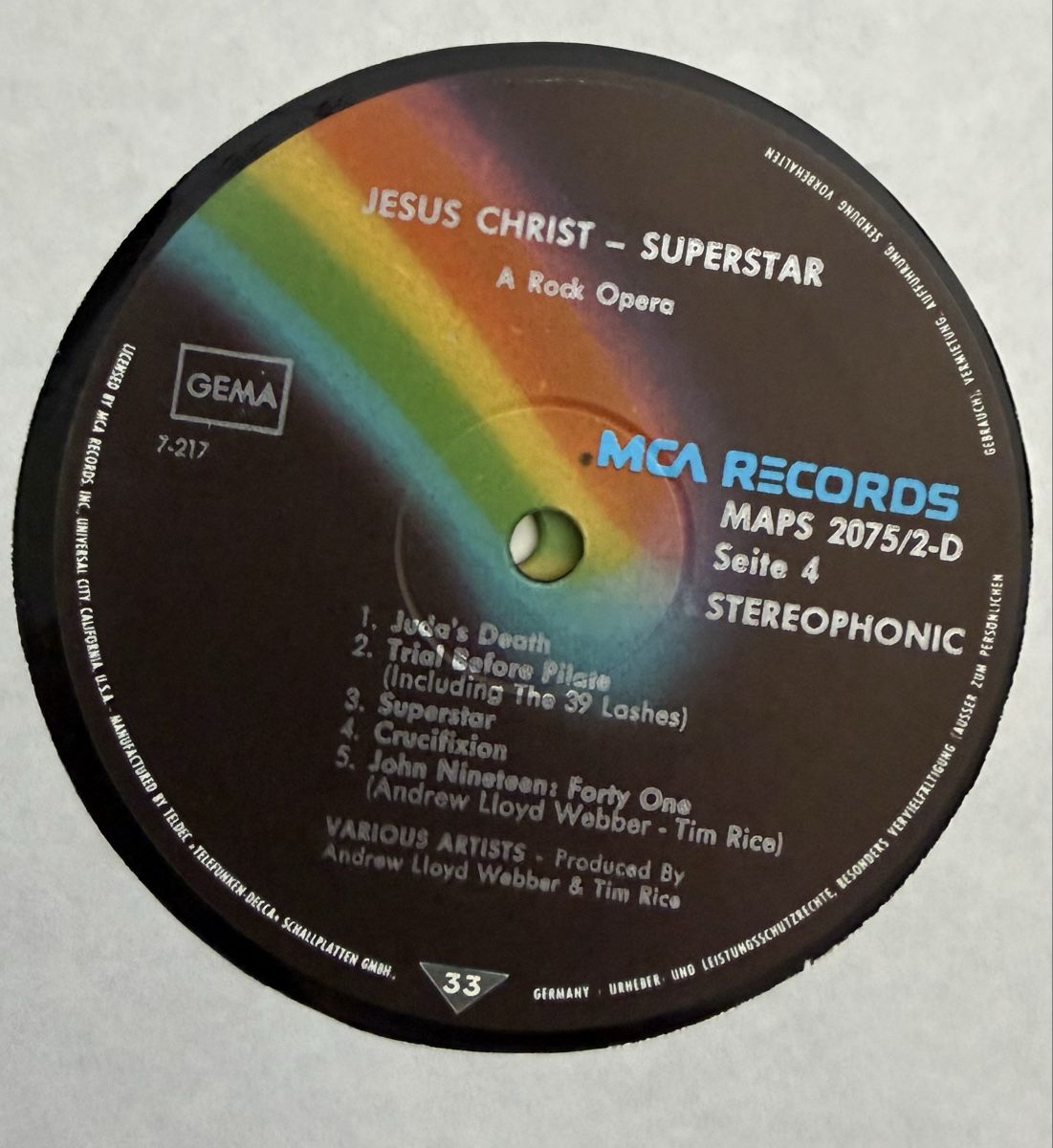 Dischi in vinile: Box Jesus Christ Superstar Rock Opera Schallplatte – Usato da Goldach venduto da Donpancho 5