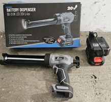 Silikonpistolen mit Batterien  der.         Falcone