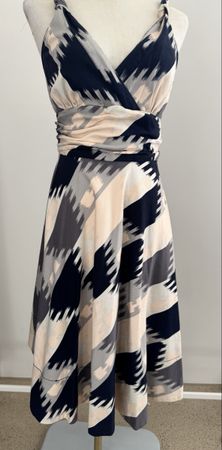 Marc by Marc Jacobs Wickelkleid mit Ikat-Print