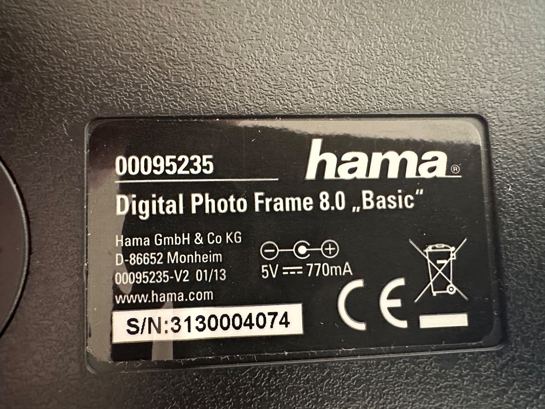 Hama Cornici: Hama Digitaler Bilderrahmen 8.0 – Usato da Stallikon venduto da Rsiri 2