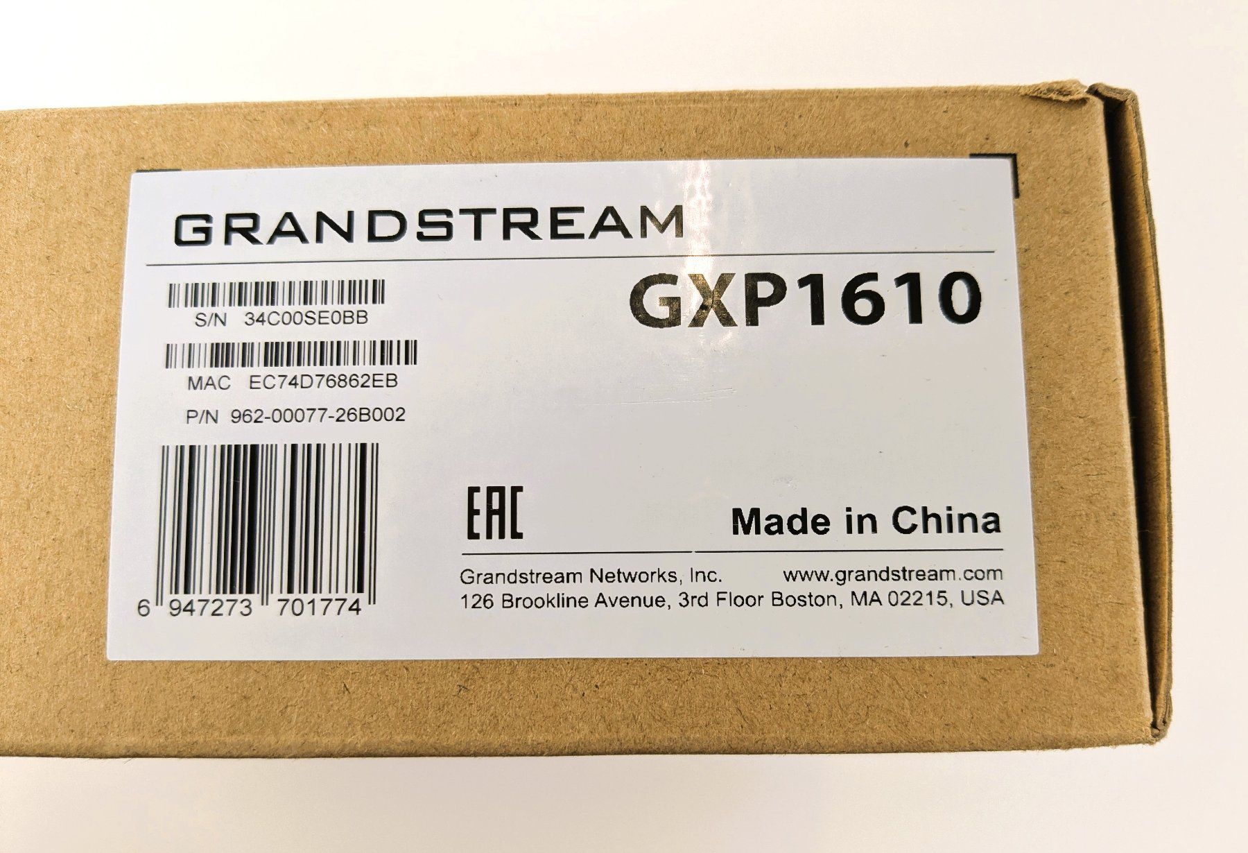 Telefoni: GRANDSTREAM GXP 1610 Telefon – Nuovo (secondo la descrizione) da Dintikon venduto da Restwert_Dintikon 7