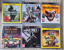6 PS3 Playstation 3 Games siehe Bilder