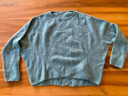 NILE mega lässiger Kuschelpullover mintgrün Grösse M