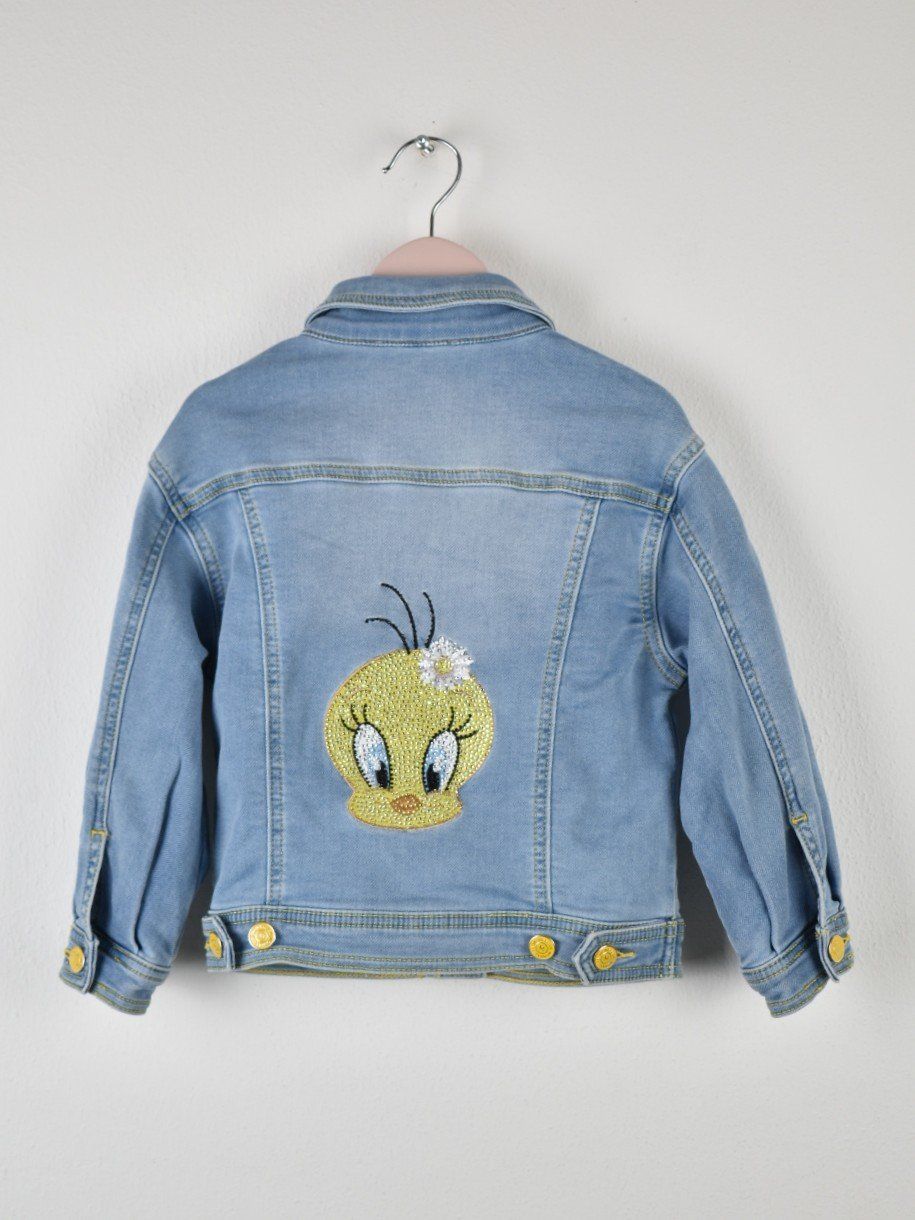 Monnalisa Giacche & Cappotti: Monnalisa Jeansjacke Gr.110 – Nuovo (secondo la descrizione) da Nürensdorf venduto da 2ND_STORY 5