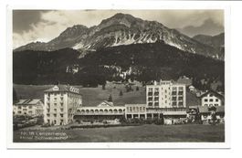 Lenzerheide (GR) Hotel Schweizerhof - echt Foto-AK - um 1940
