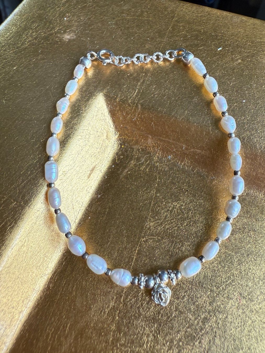 Bracciali & Braccialetti: 925 Silber Perlenarmband – Nuovo e nell'imballaggio originale da Maienfeld venduto da Cmicky 2