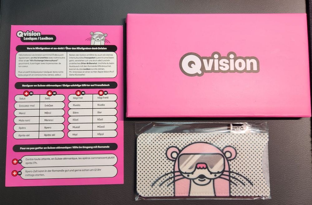 QoQa Qvision pack (2024 April fool by QoQa) (Neu und originalverpackt ...