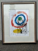 Wertvolle Joan Miró Lithographie ausdrucksstark 1965