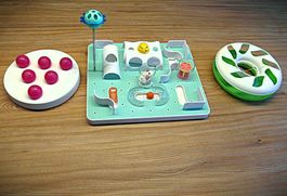 3-teiliges Katzenspielzeug-Set Spiel & Spaß Stubentiger