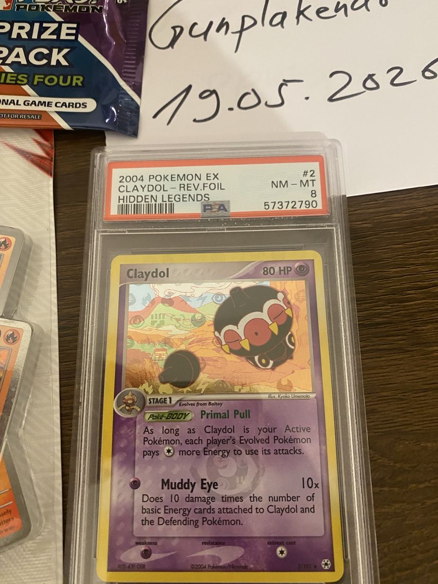 Pokémon Carte collezionabili: Phantasmal Flames Display EN, Blister & PSA 8 Claydol – Nuovo e nell'imballaggio originale da Zürich venduto da Gunplakendo 3