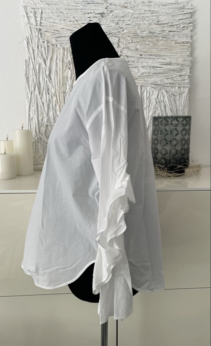 Cos Camicette: COS Bluse, weiss, Gr. 36 – Nuovo (secondo la descrizione) da Frauenfeld venduto da annstella95 1