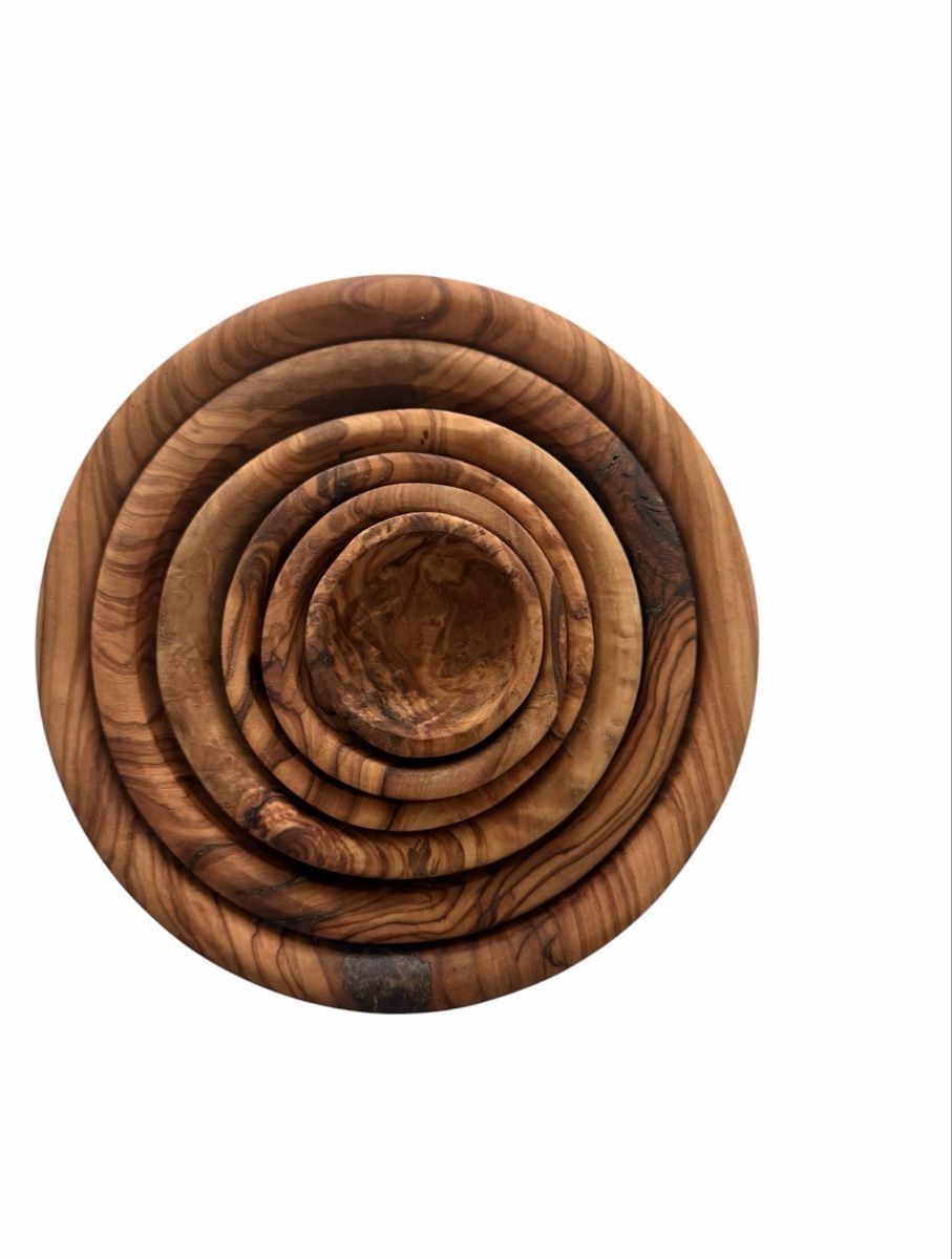 Articoli in legno: Schalenset Olivenholz 6-teilig neu – Nuovo e nell'imballaggio originale da Langenthal venduto da Ayla2024 1