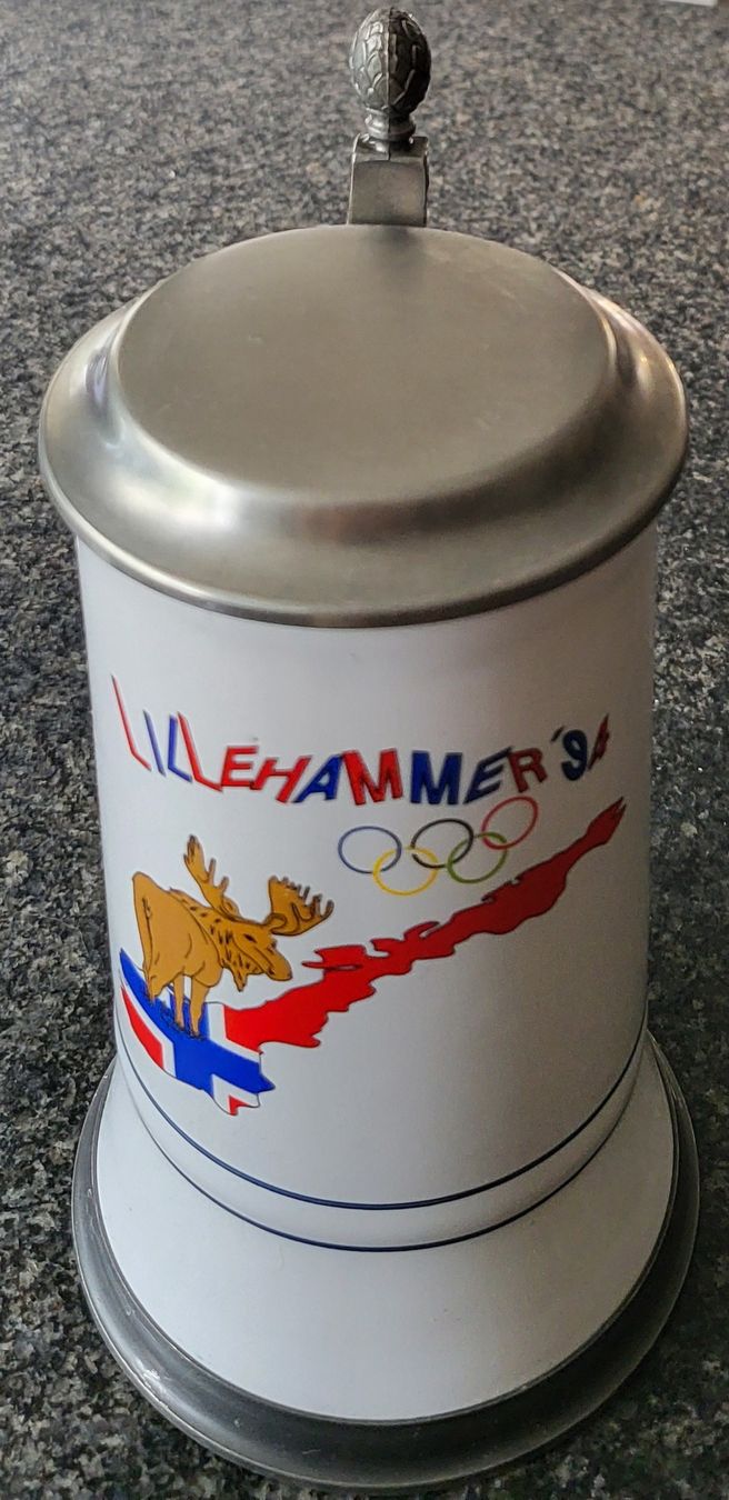 Bicchieri: Chope à bière JO Lillehammer 1994 – Usato da Montet (Glâne) venduto da Koada2 7