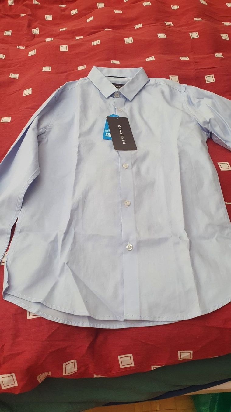 Camicie, T-shirt & Polo: Neues Hemd Gr 146-158 – Nuovo (secondo la descrizione) da Pfaffhausen venduto da mai2002 1