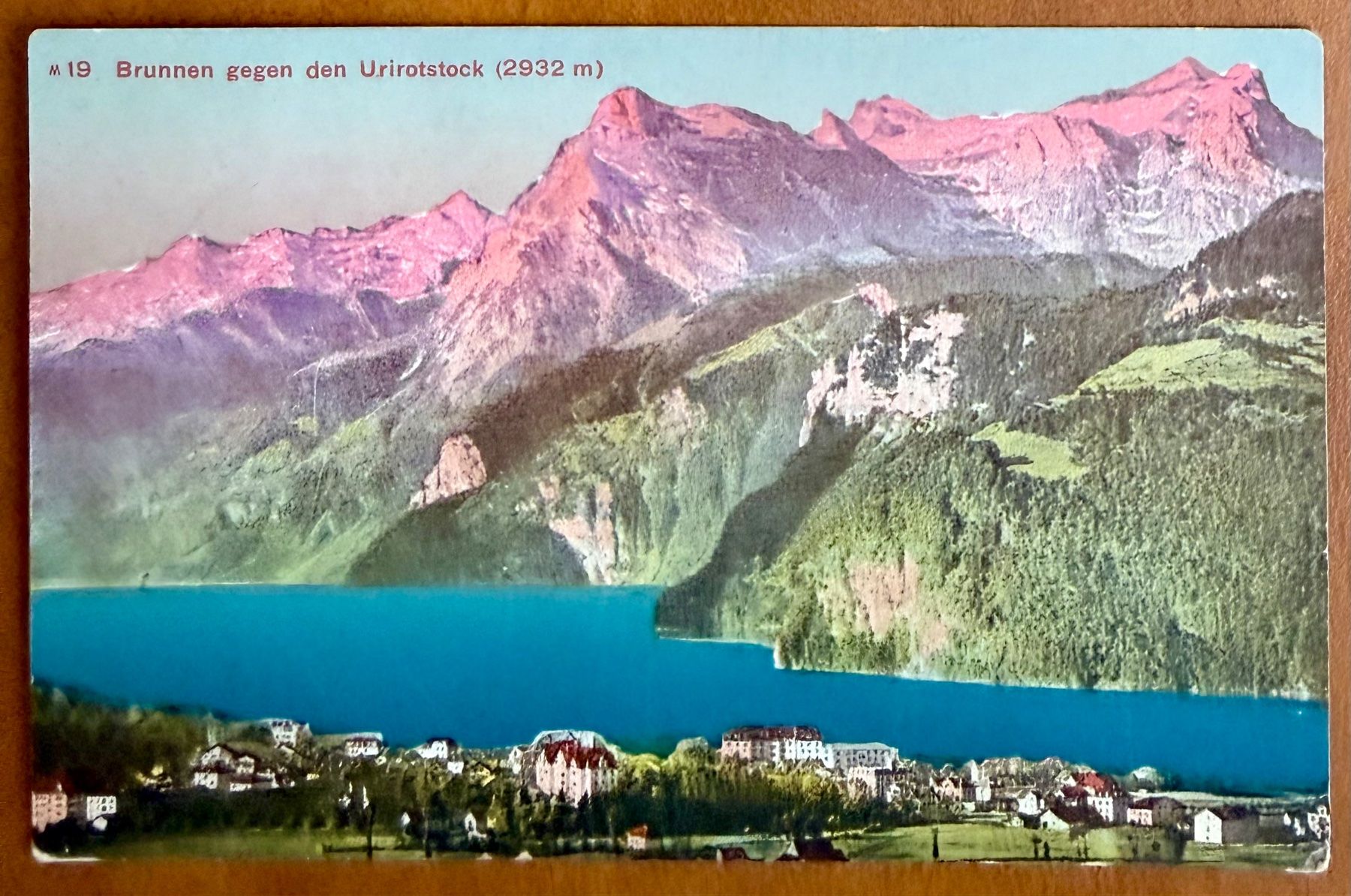 Ansichtskarten: Brunnen 1921 – Gebraucht aus Lutry von Ediego
