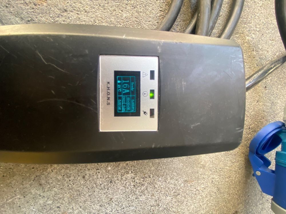 Caricabatterie: Câble recharge EV Type 2 16A 5m - KHONS Ladekabel – Usato da Jouxtens-Mézery venduto da ant_8rzb 3