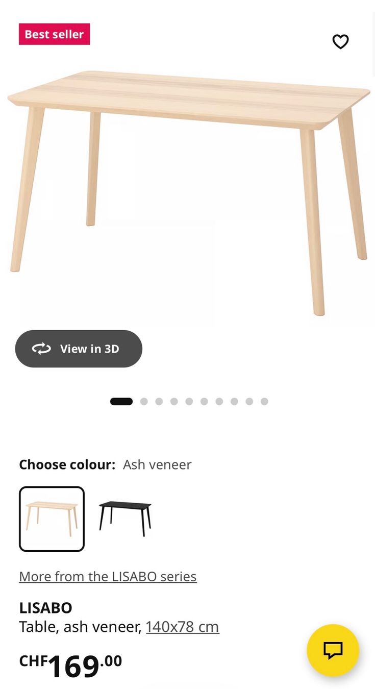 Ikea Tavoli: Massivholztisch – Nuovo (secondo la descrizione) da Zürich venduto da esz_r67s 4