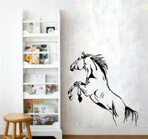 Wand- Dekor: Elegantes Pferde-Wandtattoo,  Neu! 90 x 40 cm