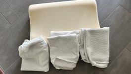 Sanidorm Nackenkissen mir drei Überzügen 
