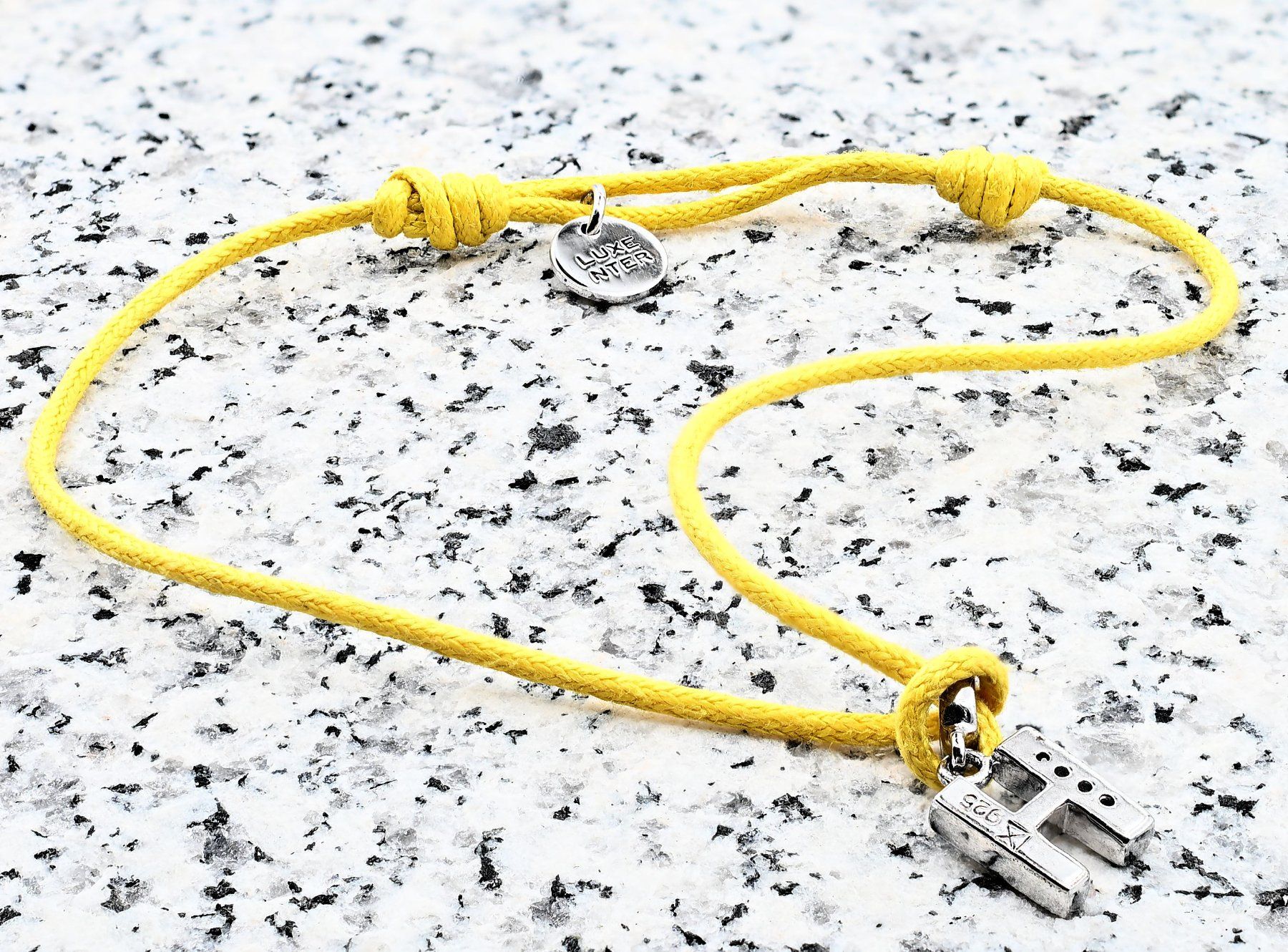 Bracciali & Braccialetti: Gelbes Silver Lockit Armband von LUXENTER – Usato da Dürnten venduto da puumies 1