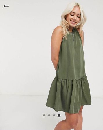 Noisy May Kleid Olive