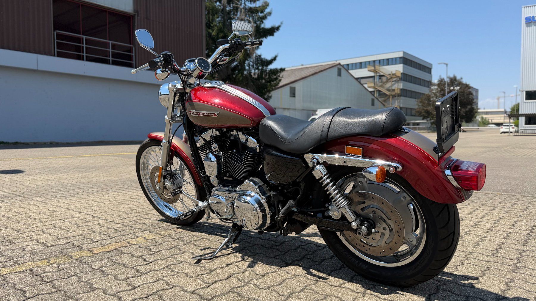 Harley-Davidson Chopper: Harley-Davidson XL 1200 Custom Sportster - Traum Harley – Usato da Basel venduto da Hangman776 4