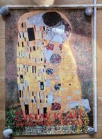 Gustav Klimt "Der Kuss" Poster - Kunsthaus Zuerich 1992