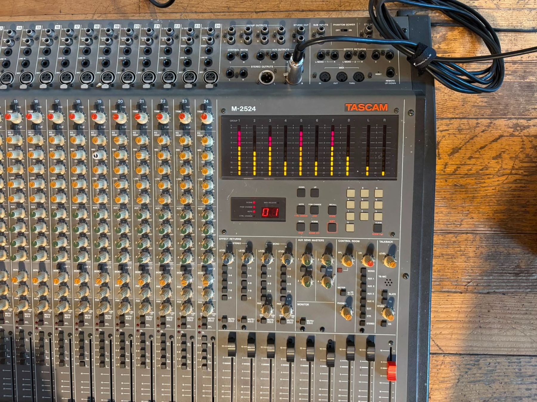 Tascam Console di mixaggio: Tascam Mischpult 2524 – Usato da Brent venduto da ichwill2 3