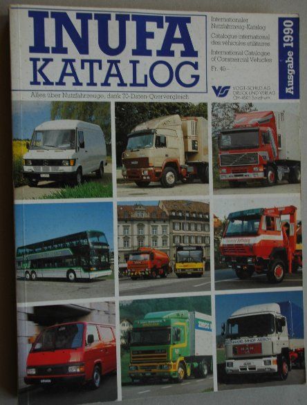 INUFA Katalog 1990 - Nutzfahrzeuge - Rarität! Guter Zustand (Gebraucht ...