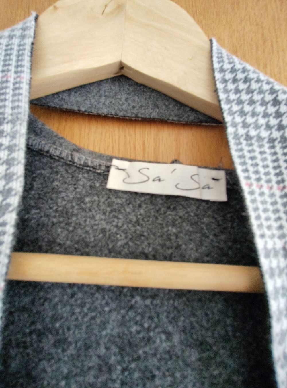 Cappotti: Trendiger Sa' Sa' Mantel, Karomuster, Herbst Chic! – Usato da Mumpf venduto da Cresli01 3