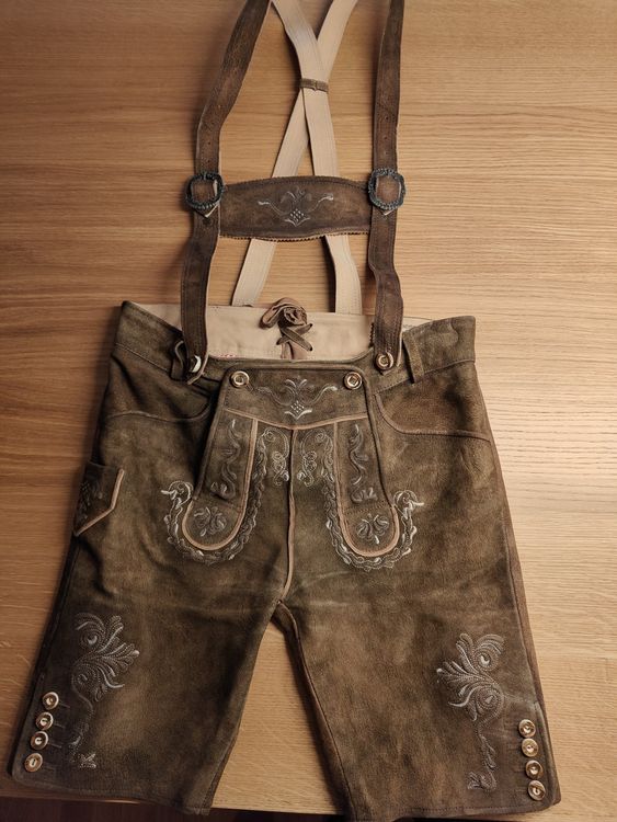 Stockerpoint Trachtenlederhose Artur Herren, Hose Inklusive Gürtel