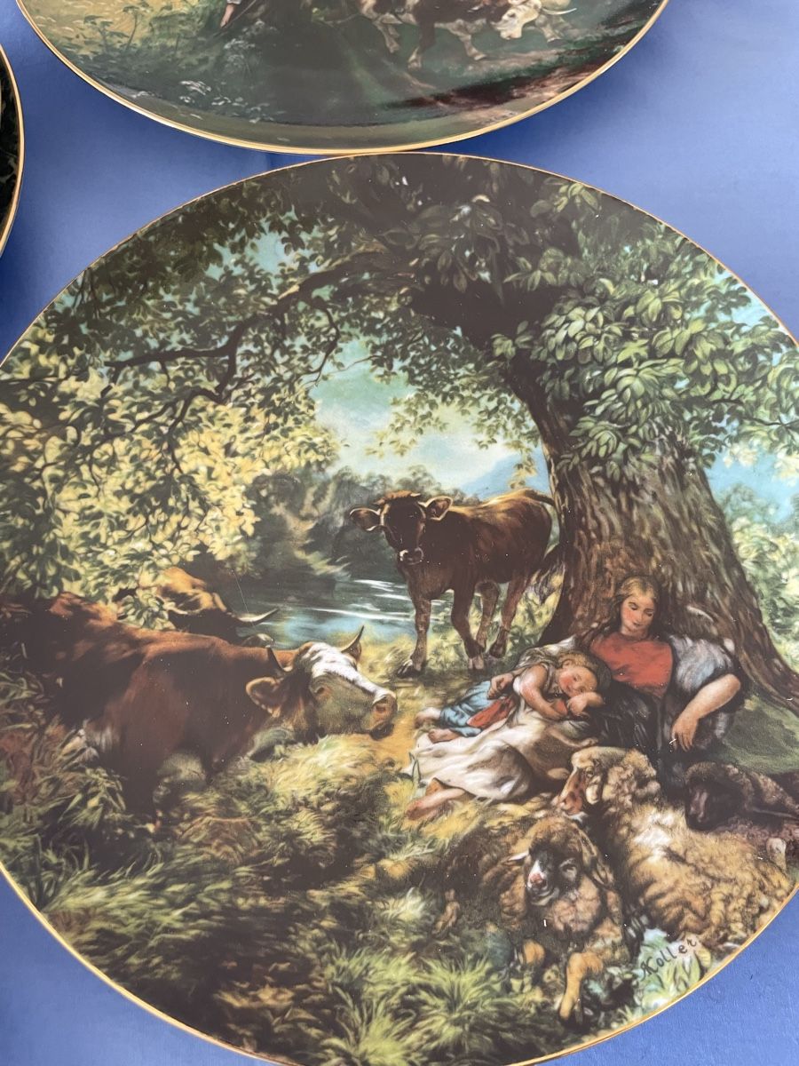 Piatti: Sammlung 18 wandteller der Porzi Langenthal – Nuovo e nell'imballaggio originale da JEGENSTORF venduto da pem_qs2l 2