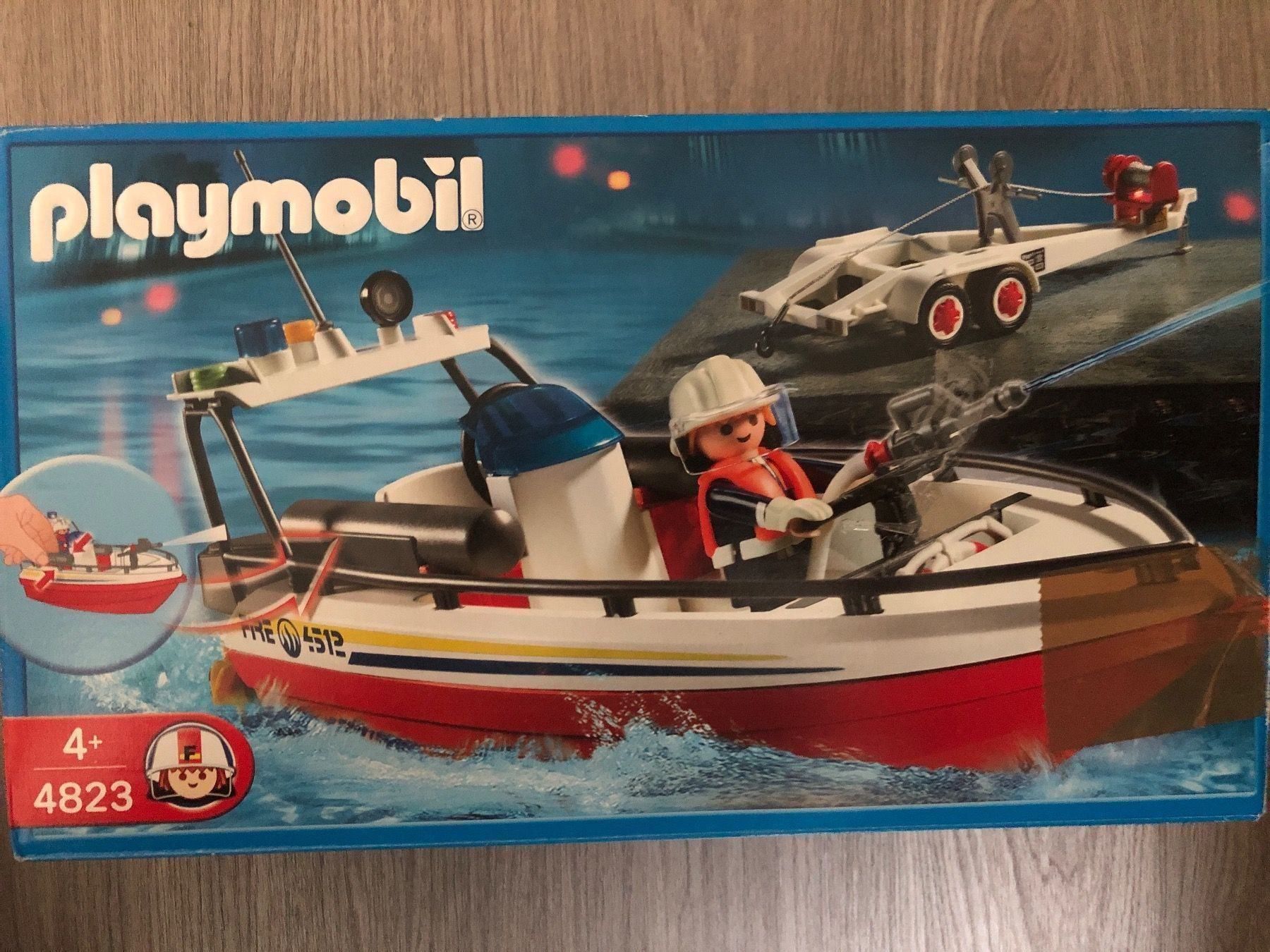 Kit di costruzioni: Playmobil 4823 Feuerwehrboot – Usato da Kradolf venduto da dafizh