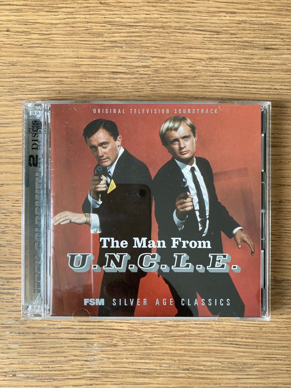 CD: CD THE MAN FORM U.N.C.L.E DE JERRY GOLDSMITH RARE – Usato da Geneve venduto da tigre69