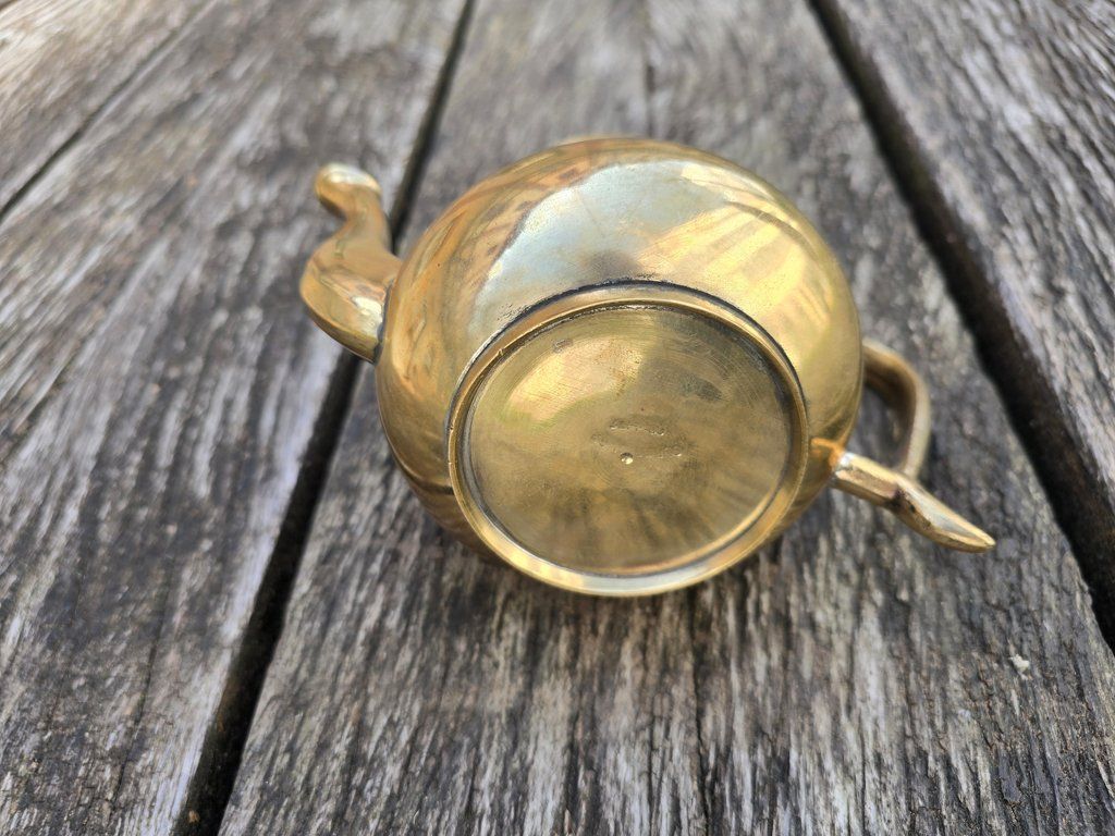 Teiere: Metall: Teekrug S Messing/schwarz-ANGEBOT – Usato da Romanshorn venduto da Rachacha 4