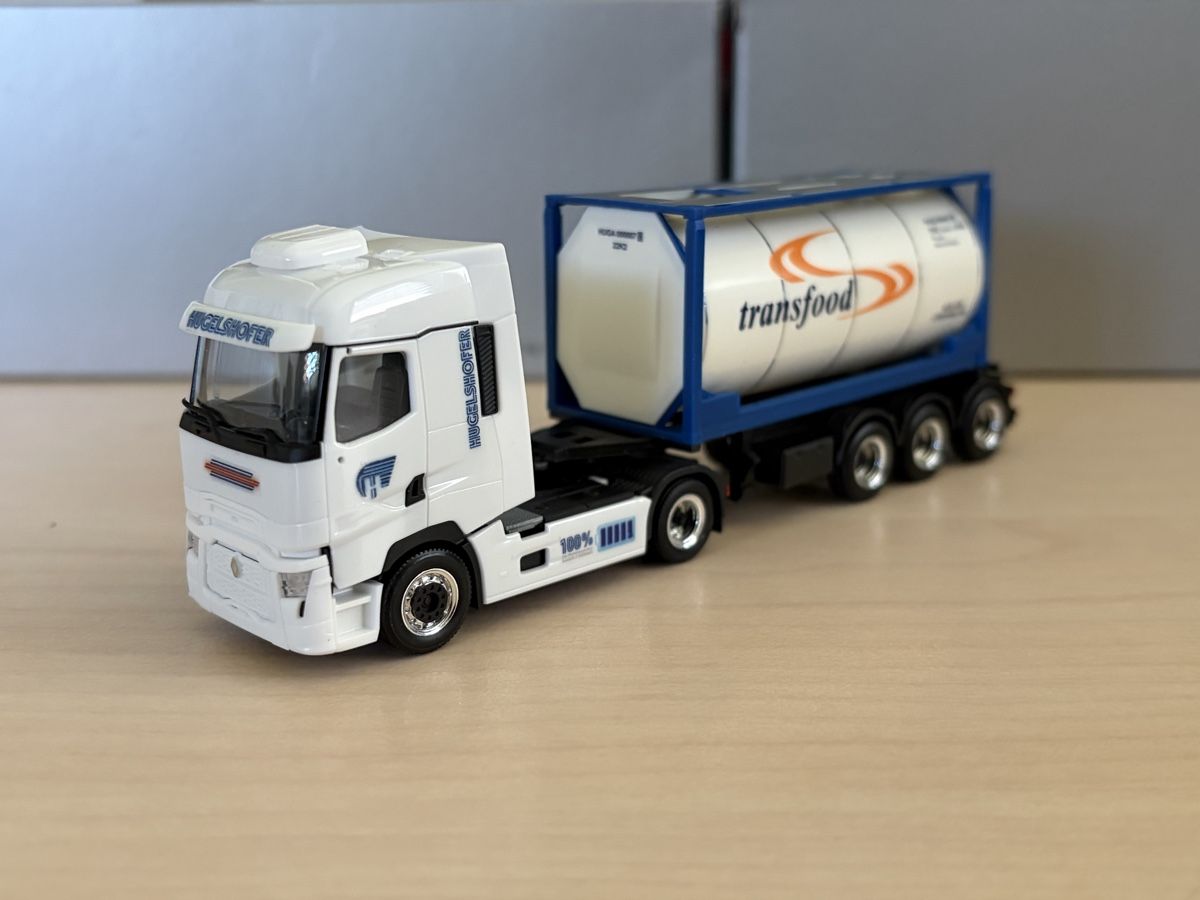 Herpa Modellautos: Renault T Electric Hugelshofer  – Neu und originalverpackt aus Felben-Wellhausen von Mobil01