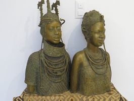Benin-Häuptlingspaar