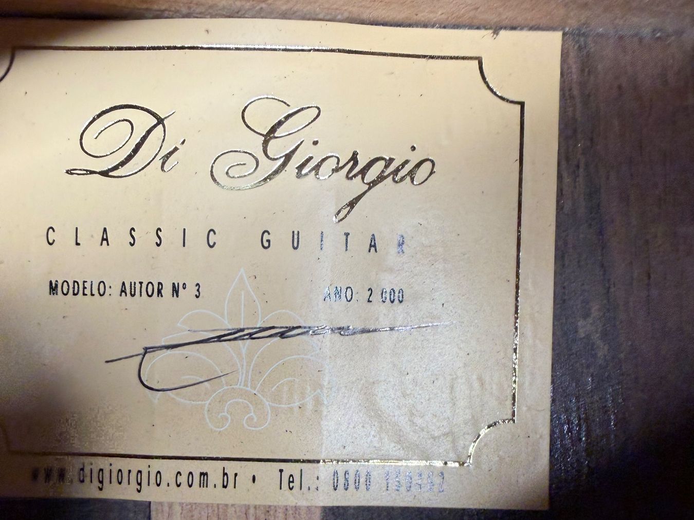Strumenti musicali: Di Giorgio Gitarre, Klassik Modell – Usato da Lyss venduto da nekoreh 1