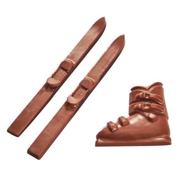 Aliments & Spécialités: Schokoladen Ski Set – Neuf avec emballage d'origine à Winkel par Hot-Chocolat 3