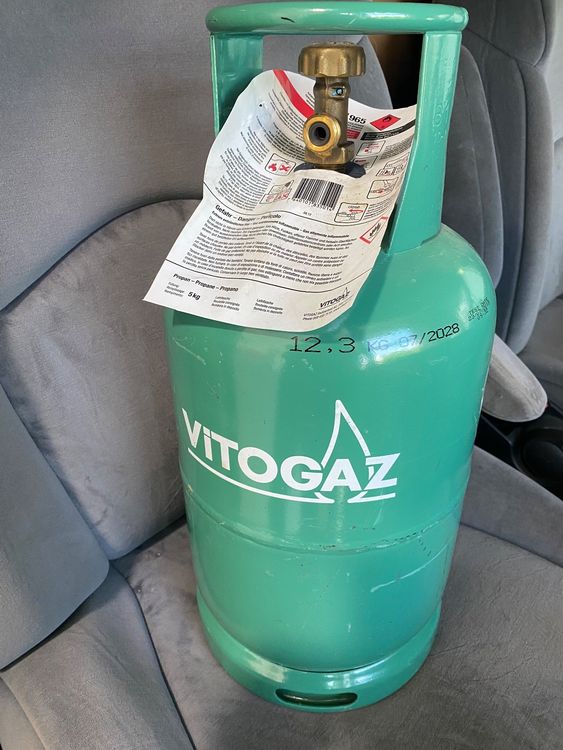 Propangasflasche PROFILL 904 Gas Flasche 1,9kg Leere Befüllbare Gasflasche Butan