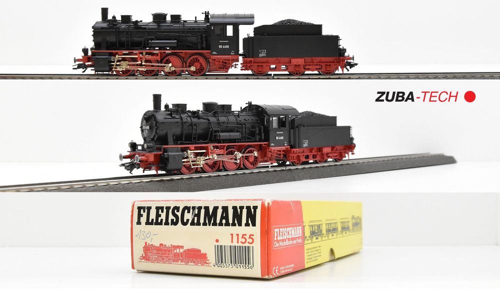 Fleischmann 1155 Dampflok BR 55 DB H0 WS Digital OVP (Gebraucht) in St ...