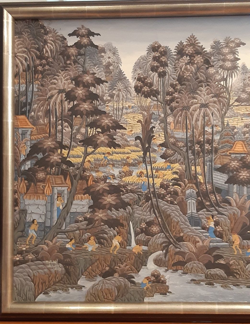 Dipinti: BILD VON DER INSEL BALI – Usato da Aesch BL venduto da Charles2018 1