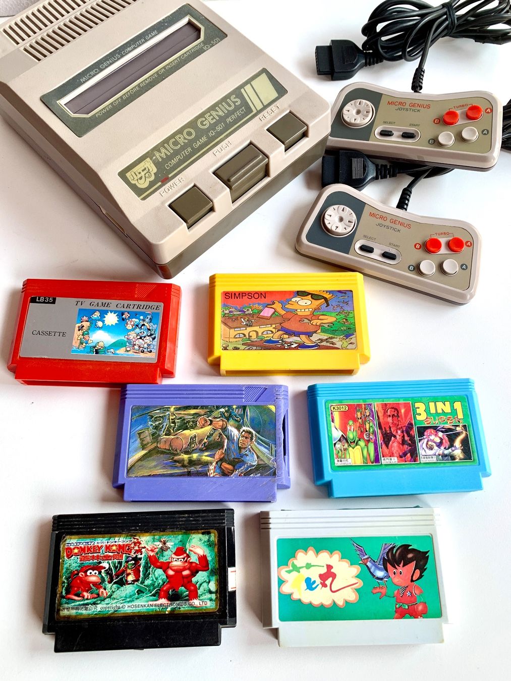 Micro Genius Konsolen: Famiclone: Micro Genius IQ-501 (defekt) – Defekt aus Kaiseraugst von Marsupower