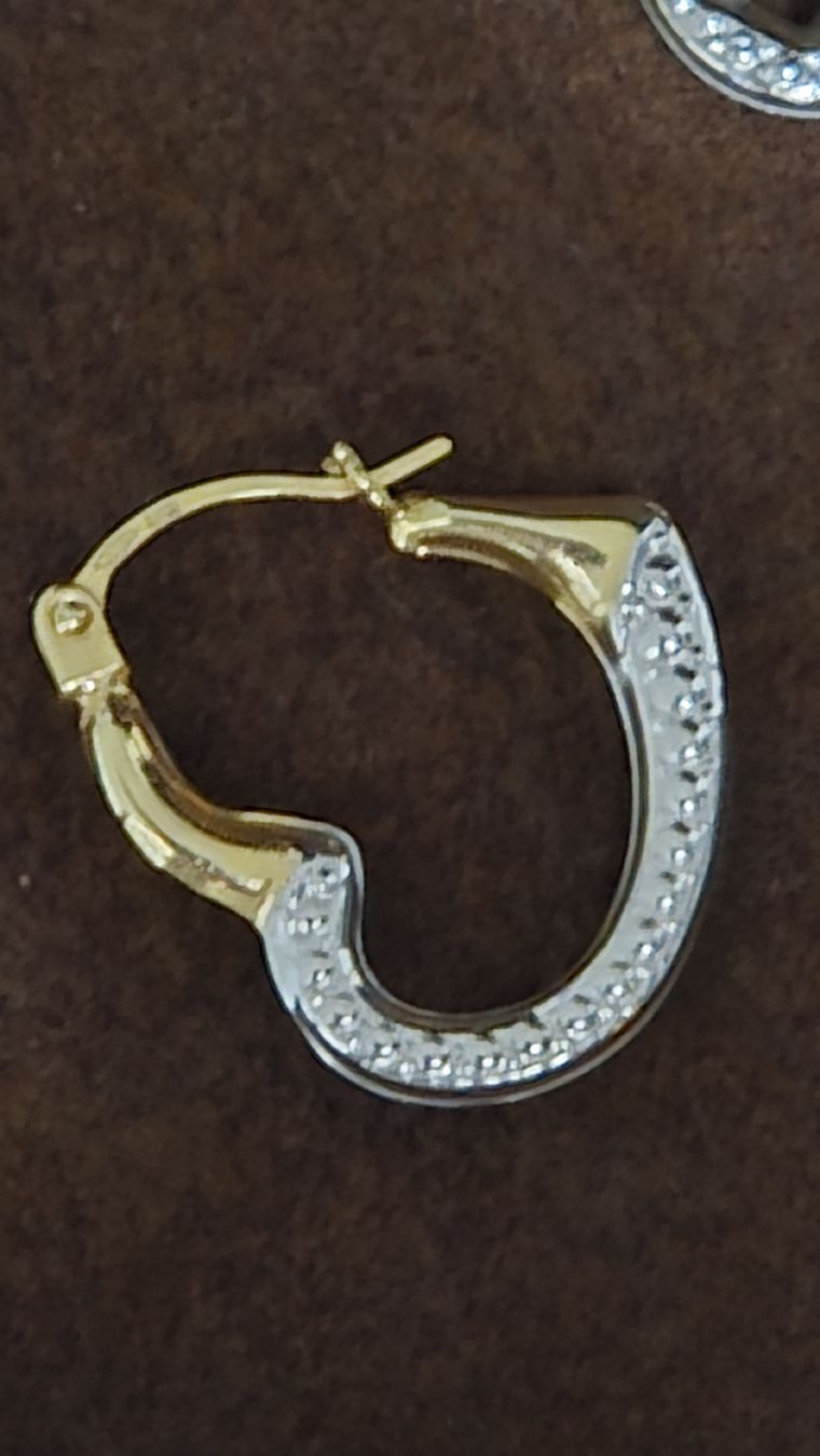 Orecchini pendenti & Orecchini a lobo: Ohrringe aus echt Gold mit Stempel – Nuovo e nell'imballaggio originale da Hemmental venduto da Zirconwelt 3