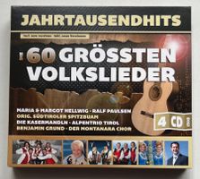Die 60 grössten Volkslieder (Box mit 4 CDs)