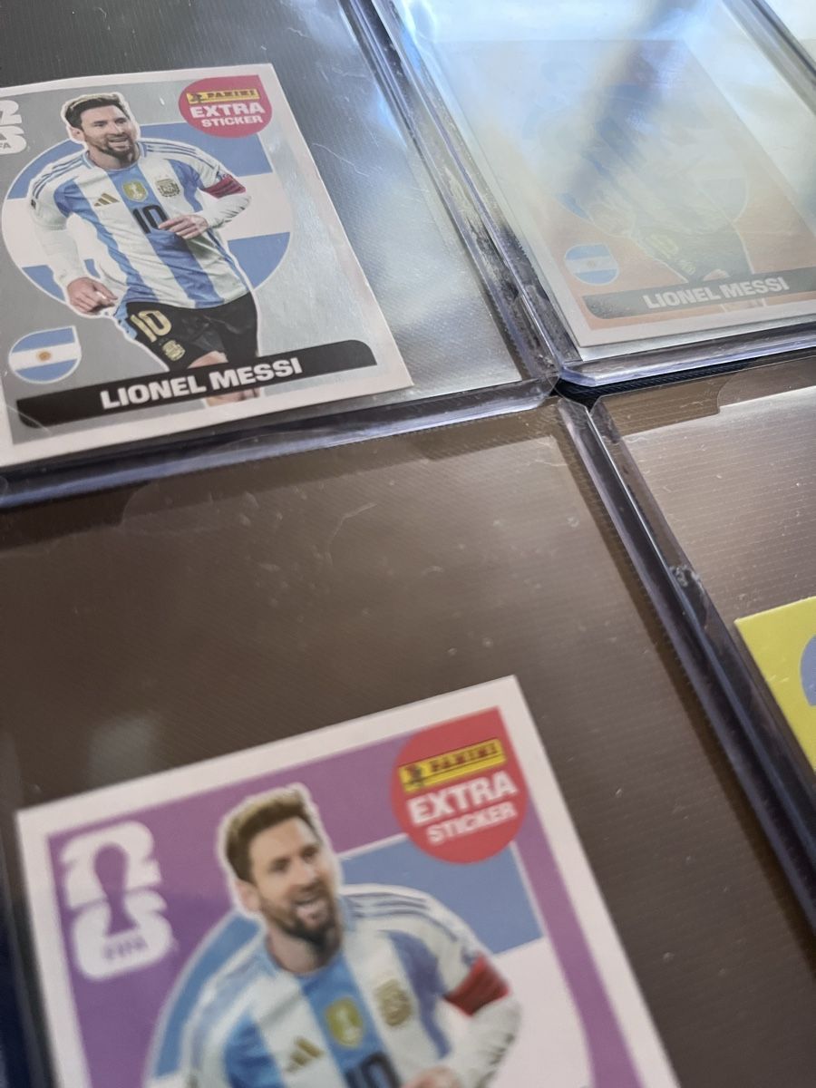 Panini Cartes à collectionner: Panini Messi Purple / Bronze / Silver / Gold Extra Sticker – D'occasion à Villeret par Ma_To 3