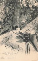 Rochers-de-Naye VD Bahn Grosser Tunnel bahn