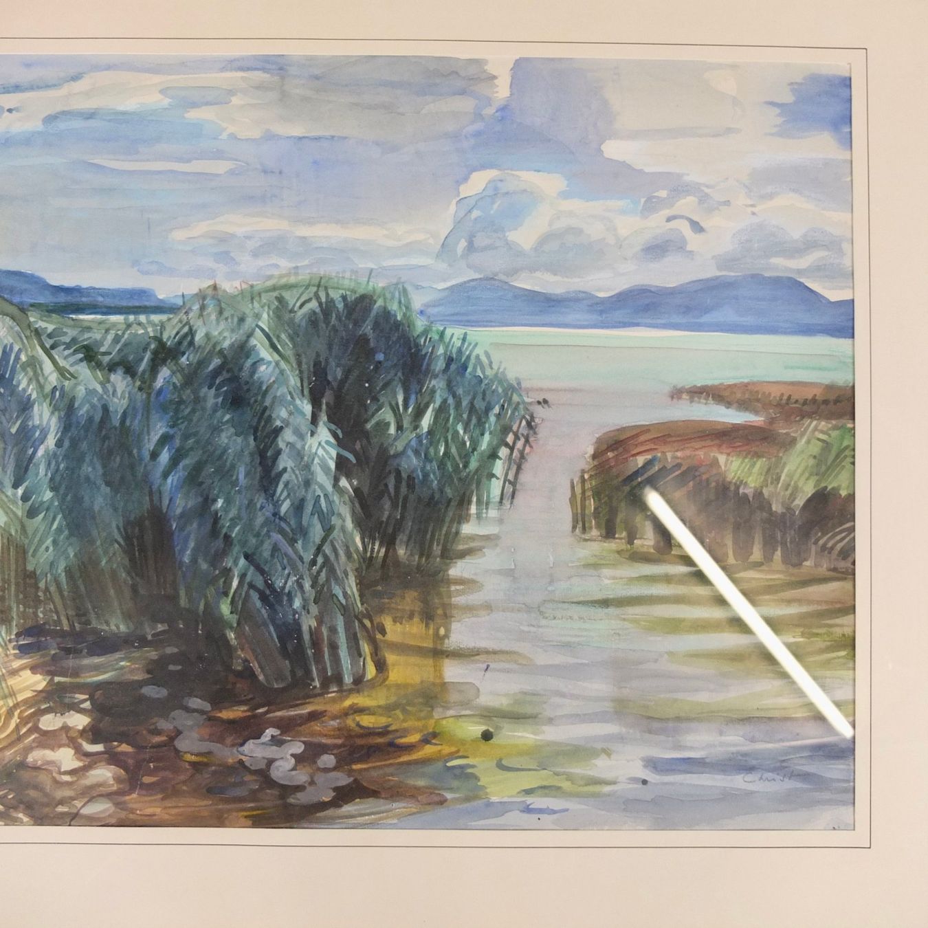 Dipinti: Martin Alfred Christ, Aquarelle – Usato da Basel venduto da Brocki-auf-dem-Wolf 4