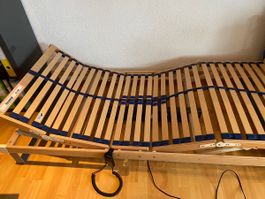 Elektrobett der Marke "Flexomat"