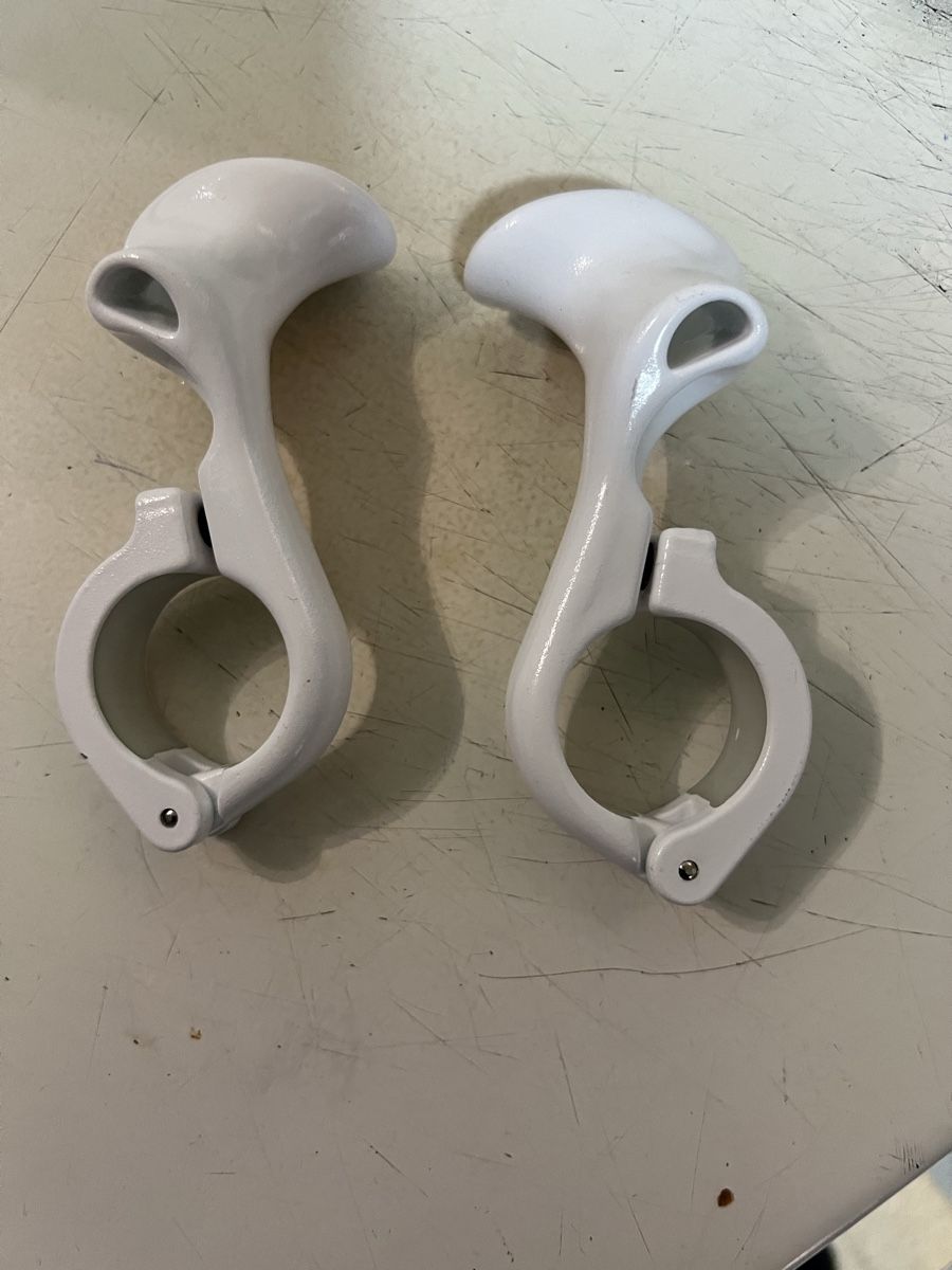 Pièces détachées: Ergonomic white bike handles Spirigrips – Neuf (Voir description) à Genève par Kkk137 1